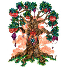 Original Painting - The Tree of Thoughts